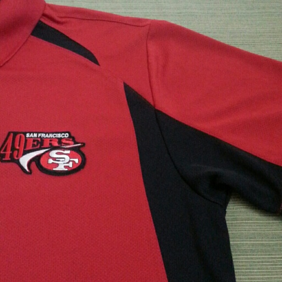 NFL SAN FRANCISCO 49ERS FOOTBALL TEAM TOP EXCELLEN - Picture 6 of 8